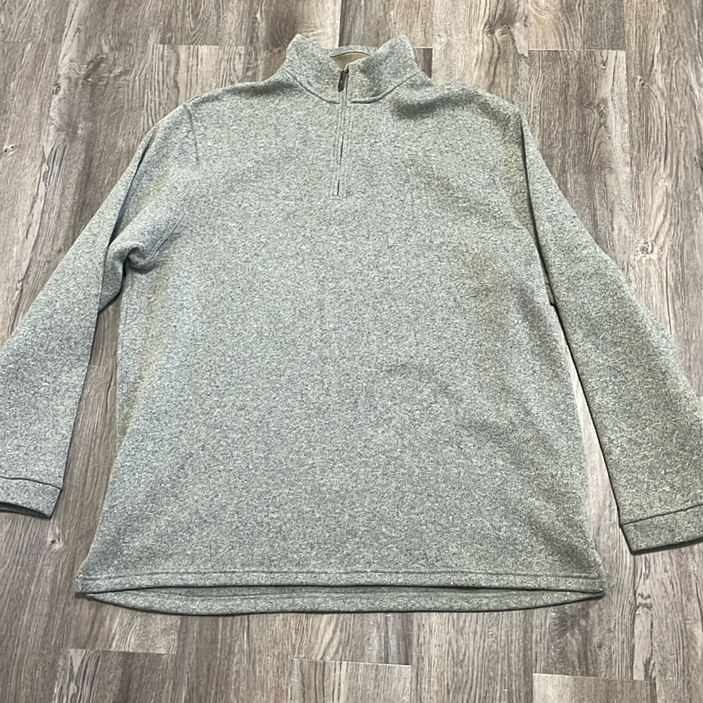 Haggar In Motion Men’s Quarter Zip Sweater Size 2XLT